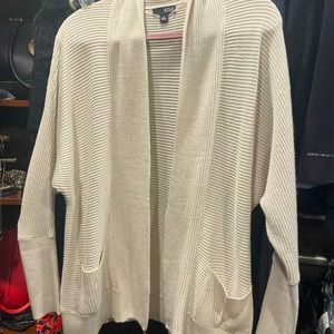 Sweater Cardigan, Light Taupe